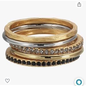 NWT MADEWELL FILAMENT STACKING RINGS